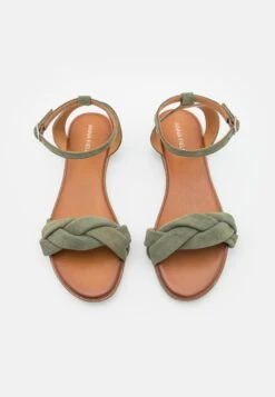 Anna Field Leather - Sandalen - Khaki -Mode Kleding Winkel 9a88df08c5874fc2bfff3b2e487eff3d