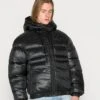 Calvin Klein Jeans Shine Puffer Unisex - Winterjas - Black