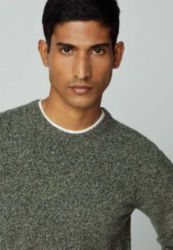 Hackett London Lw Mouline Crew - Trui - Green Taupe 11 Hackett London Lw Mouline Crew - Trui - Green Taupe -Mode Kleding Winkel 9e07941b645c48e786c6888cfdd2f4a6