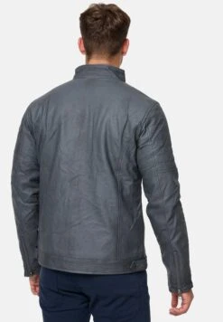 Indicode Jeans Brook - Imitatieleren Jas - Raven -Mode Kleding Winkel 9f04870a6515478b8b8bd5fee6778267