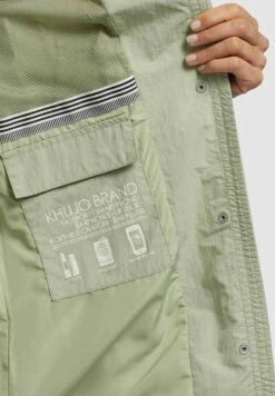 Khujo Adda - Halflange Jas - Blassgrün -Mode Kleding Winkel a111b9c068754913b7e16b712f061028