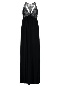 Anna Field Anna Long Viscose Dress- Nachtjapon - Black -Mode Kleding Winkel a29eb6fb26b74df3b7d7c4a763c5ddc9