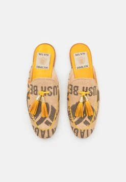 MELVIN & HAMILTON Scarlett- Muiltjes - Coffee/Sun/Goldd/Beige/Natural -Mode Kleding Winkel a4ca4eb51af741afb01f82b30dc01c0b