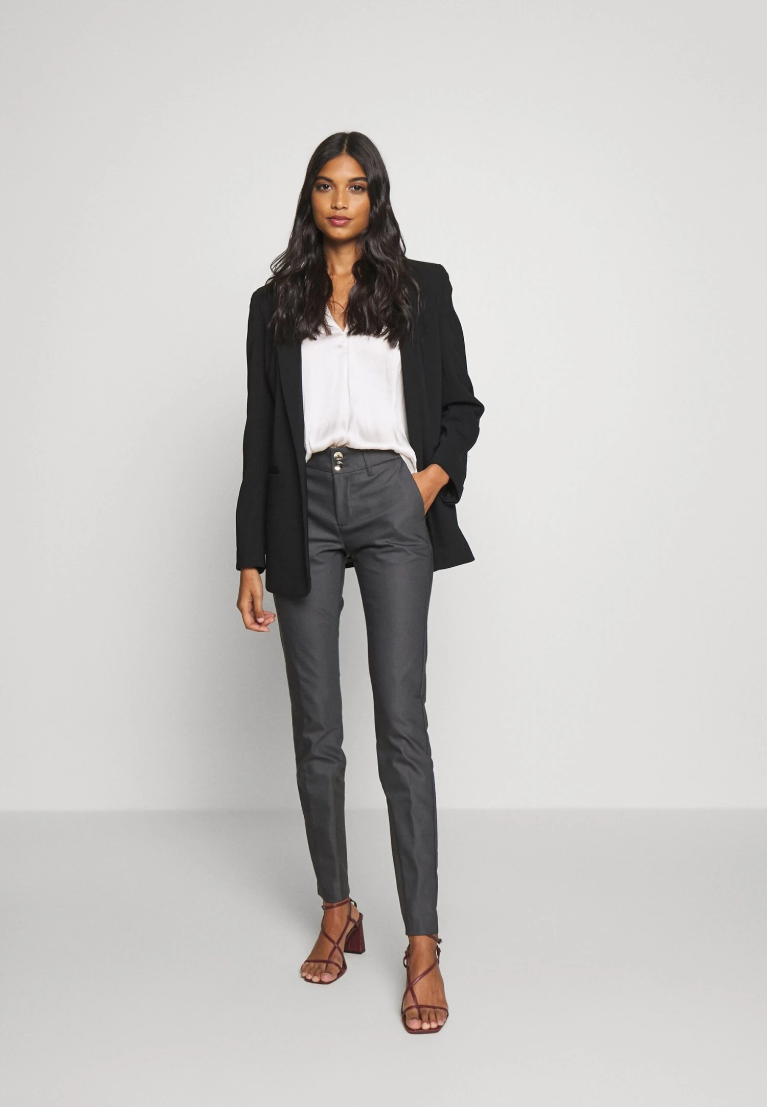 Mos Mosh Blake Night Long Pant - Broek - Antracite 2 Mos Mosh Blake Night Long Pant - Broek - Antracite - Afbeelding 2