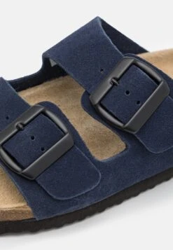 Pier One Leather Unisex - Pantoffels - Dark Blue -Mode Kleding Winkel a5a88158e25a4eb4b3e59dc262861c25