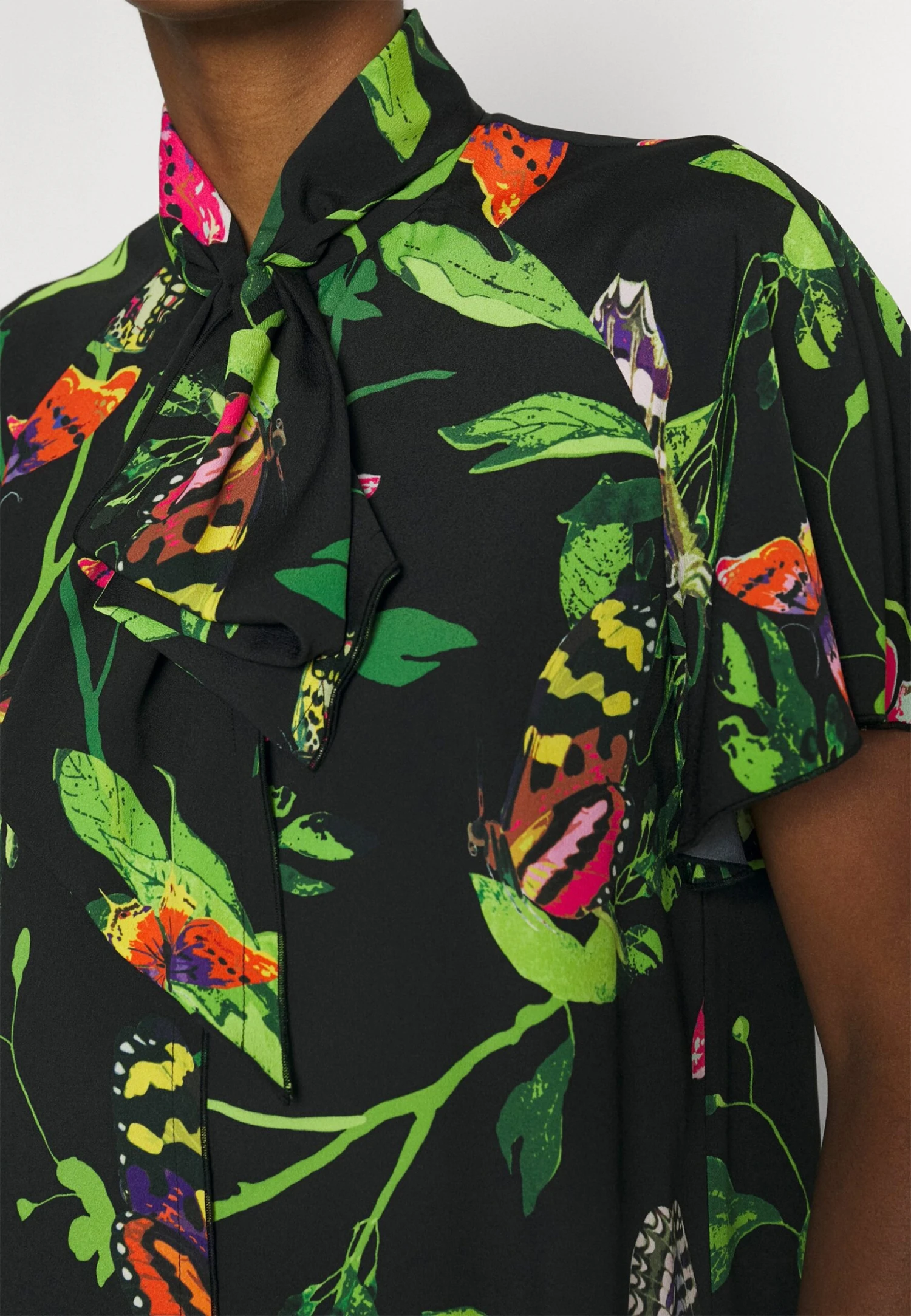 MAX & Co. Nouvelle - Jurk - Black Pattern 6 MAX & Co. Nouvelle - Jurk - Black Pattern - Afbeelding 6