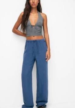 PULL & BEAR Flowing Faded - Broek - Blue -Mode Kleding Winkel a5ff0ede9c76434ea556dd33079fa4c4