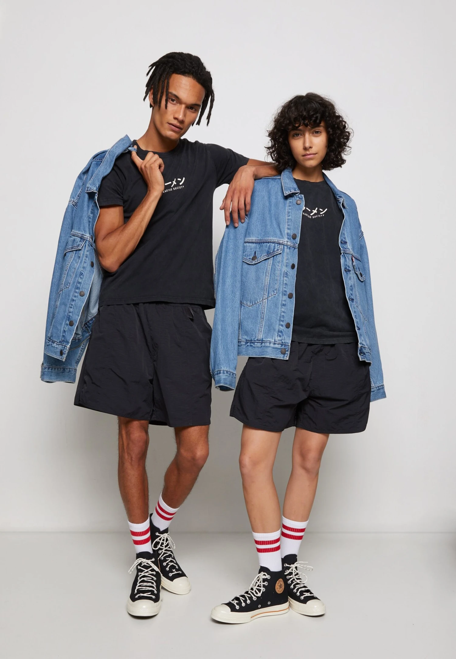 Kaotiko Washed Ramen - T-Shirt Print - Black 2 Kaotiko Washed Ramen - T-Shirt Print - Black - Afbeelding 2