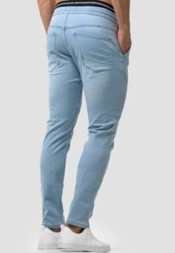Indicode Jeans Fabrizio - Slim Fit Jeans - Dim Blue -Mode Kleding Winkel a89723ef1e75431fbc478f1114a84369