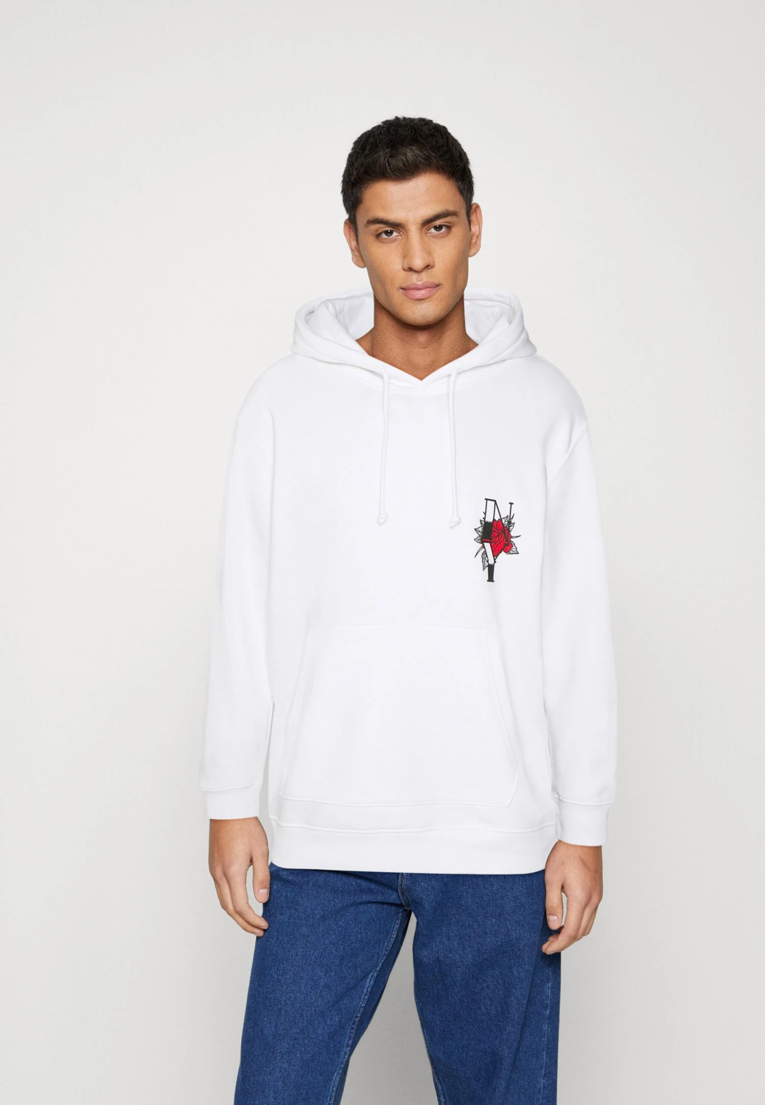 YOURTURN Unisex - Hoodie - White 3 YOURTURN Unisex - Hoodie - White - Afbeelding 3