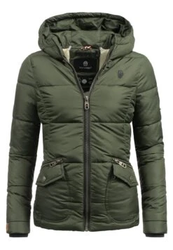 Navahoo Megan - Winterjas - Olive Green -Mode Kleding Winkel ac2b2bb2772e4ba1a6844aac18496af4