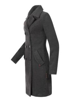 Marikoo Nanakoo - Mantel - Anthracite -Mode Kleding Winkel aea87817954f4aeab1efd83e192b9f92