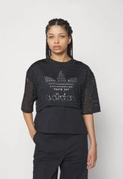 Adidas Originals Big Logo Tee 2 In 1 - T-Shirt Print - Black 11 Adidas Originals Big Logo Tee 2 In 1 - T-Shirt Print - Black -Mode Kleding Winkel b1cf243d97e9464f85d487a9077b352c