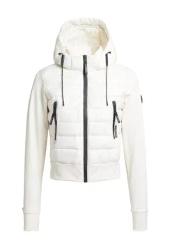 Khujo Dalis Shiny - Jas - Cremeweiß 15 Khujo Dalis Shiny - Jas - Cremeweiß -Mode Kleding Winkel b4617ecda45149b6a6417d4a66ff2829