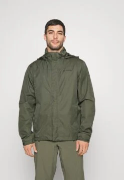 VAUDE Me Escape Bike Light Jacket - Regenjas - Khaki -Mode Kleding Winkel b7e4964310614247943c0a1e9566e738