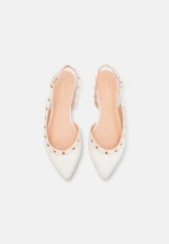 Even&Odd Slingback Ballerina´S - White -Mode Kleding Winkel bb07c986a5984b59a12afcc6b78dc620