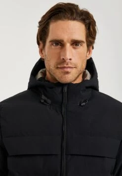 POLO CLUB Hooded Osvald - Winterjas - Black -Mode Kleding Winkel bb29ea2f105946eb9aba2eef58def8ad