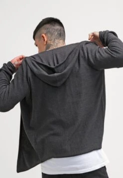 Pier One Vest - Mottled Dark Grey -Mode Kleding Winkel bea149fe85464cfc9895f311915f78d6