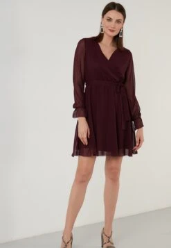 LELA Mini- Jurk - Purple 6 LELA Mini- Jurk - Purple -Mode Kleding Winkel c600d0b132694f5b9f658418df166751