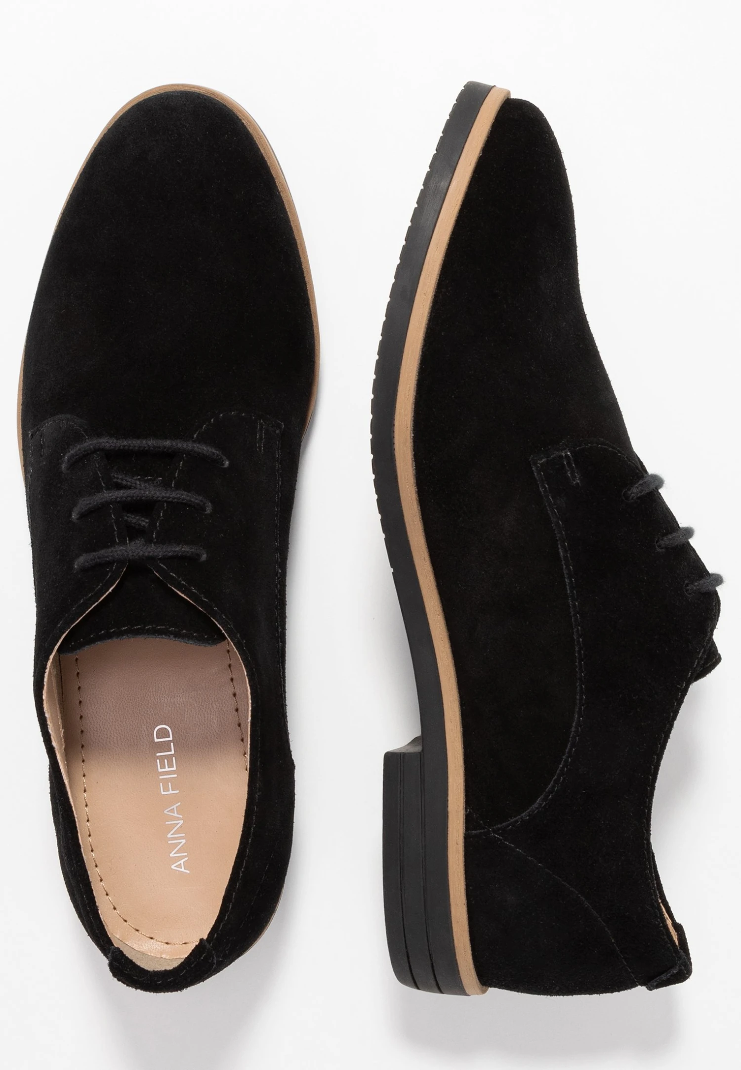 Anna Field Leather - Veterschoenen - Black 4 Anna Field Leather - Veterschoenen - Black - Afbeelding 4