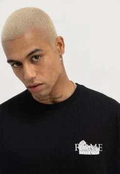 YOURTURN Rome Tee Unisex - T-Shirt Print - Black -Mode Kleding Winkel caa47122b38445a1916e5d1e3de441d1