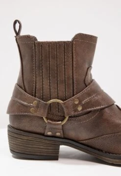 Mustang Cowboy-/Bikerlaarsjes - Braun -Mode Kleding Winkel cb4416406ea24d54bc788d2594512ed5