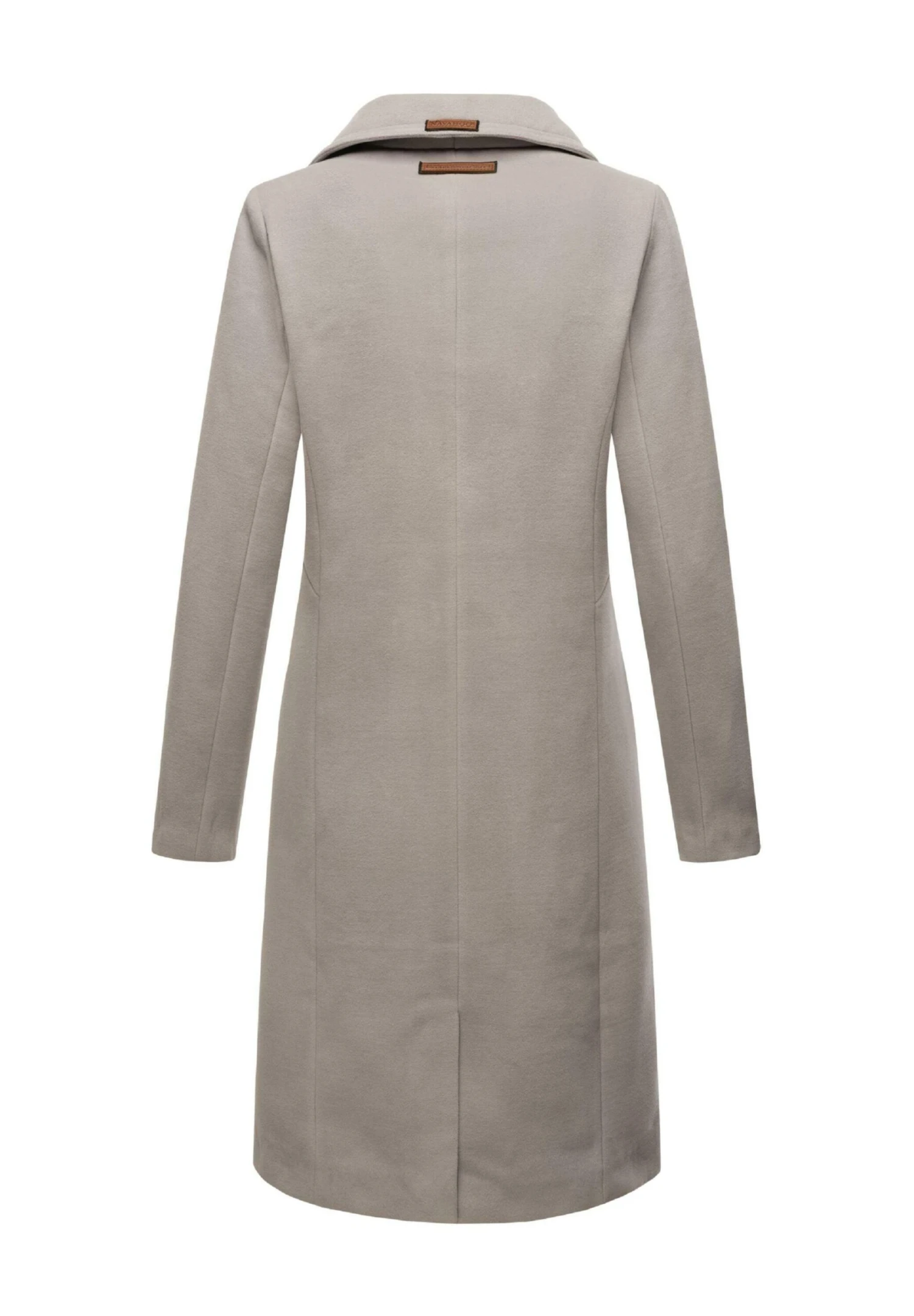 Navahoo Wooly - Halflange Jas - Zinc Grey 2 Navahoo Wooly - Halflange Jas - Zinc Grey - Afbeelding 2