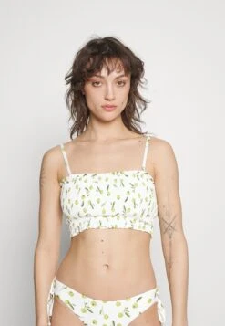 Seafolly Summer Crush Shirred Long Line Bandeau - Bikinitop - Off-White -Mode Kleding Winkel d30beb9cb95344b78c7442facd6500a4