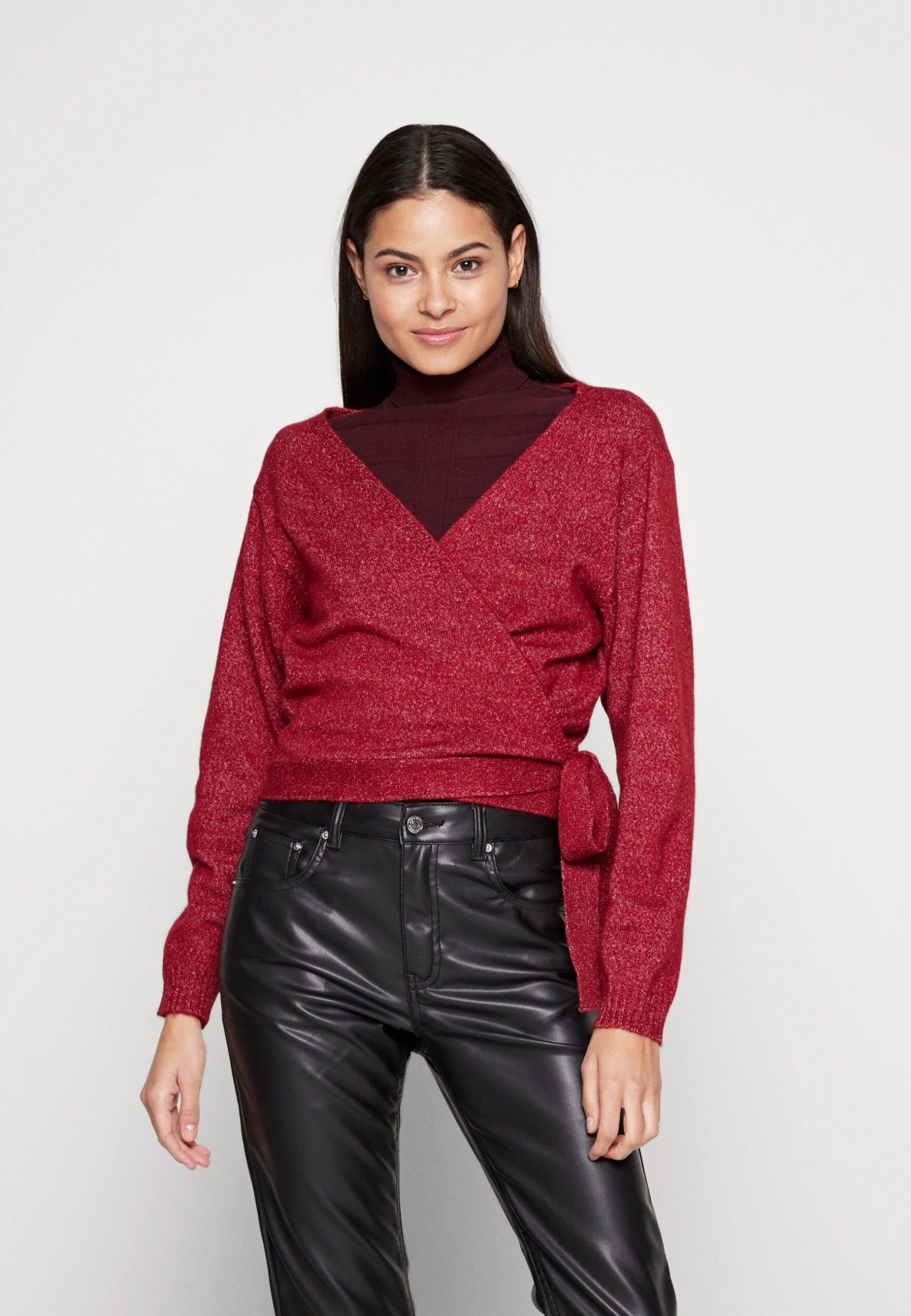 Even&Odd Vest - Dark Red 1 Even&Odd Vest - Dark Red