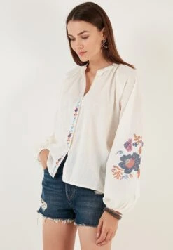 LELA Blouse - White 6 LELA Blouse - White -Mode Kleding Winkel d4c62fb5975048c996165a3c6d9606bb