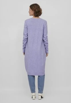 Vila Viril Long Cardigan - Vest - Sweet Lavender -Mode Kleding Winkel d627cadf74c441ea9102ef047e3a0ef4