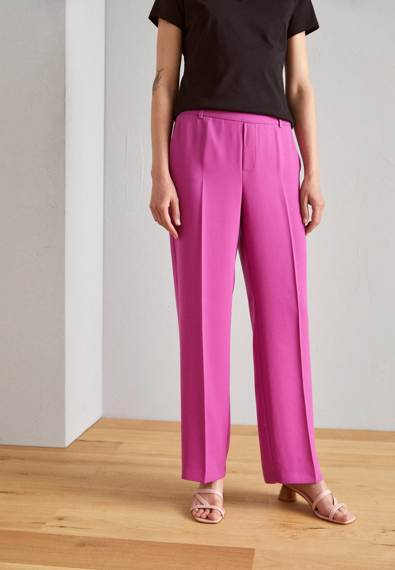 Mos Mosh Leia Pant - Broek - Vivid Viola 1 Mos Mosh Leia Pant - Broek - Vivid Viola