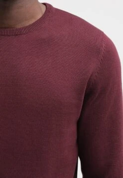 Pier One Basic Crewneck - Trui - Bordeaux -Mode Kleding Winkel d715837f4bae40fc8cff240ff173ecfa