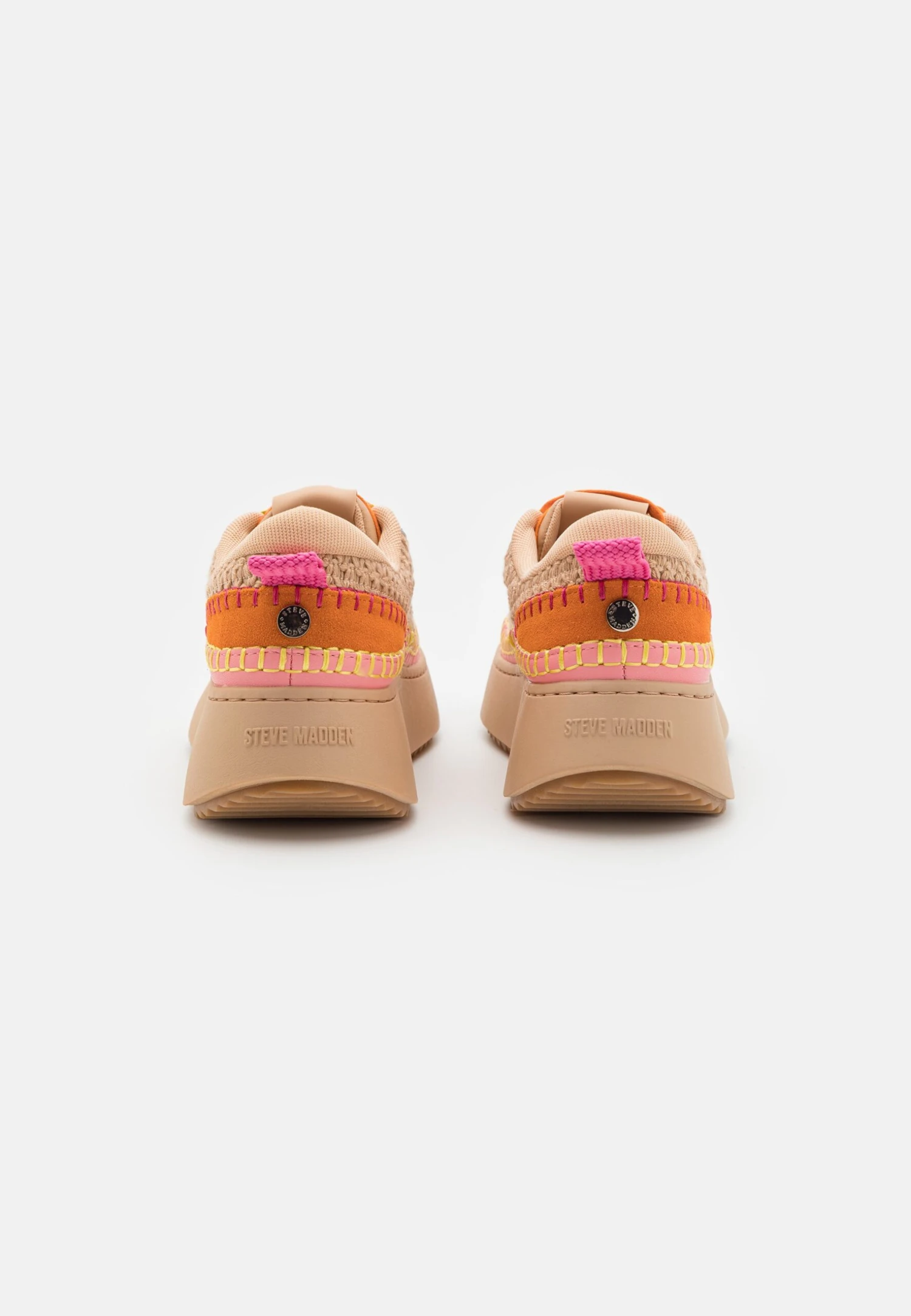 Steve Madden Doubletake - Sneakers Laag - Natural/Orange 3 Steve Madden Doubletake - Sneakers Laag - Natural/Orange - Afbeelding 3