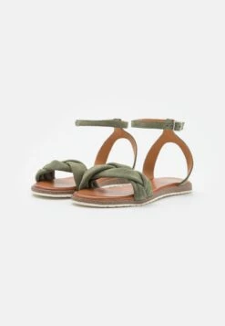 Anna Field Leather - Sandalen - Khaki -Mode Kleding Winkel da379952beb04a73940756bd6b440dc5