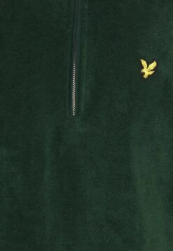 Lyle & Scott Quarter Zip - Fleece Trui - Dark Green 10 Lyle & Scott Quarter Zip - Fleece Trui - Dark Green -Mode Kleding Winkel dbcf39ef912d4e259967721149263e86