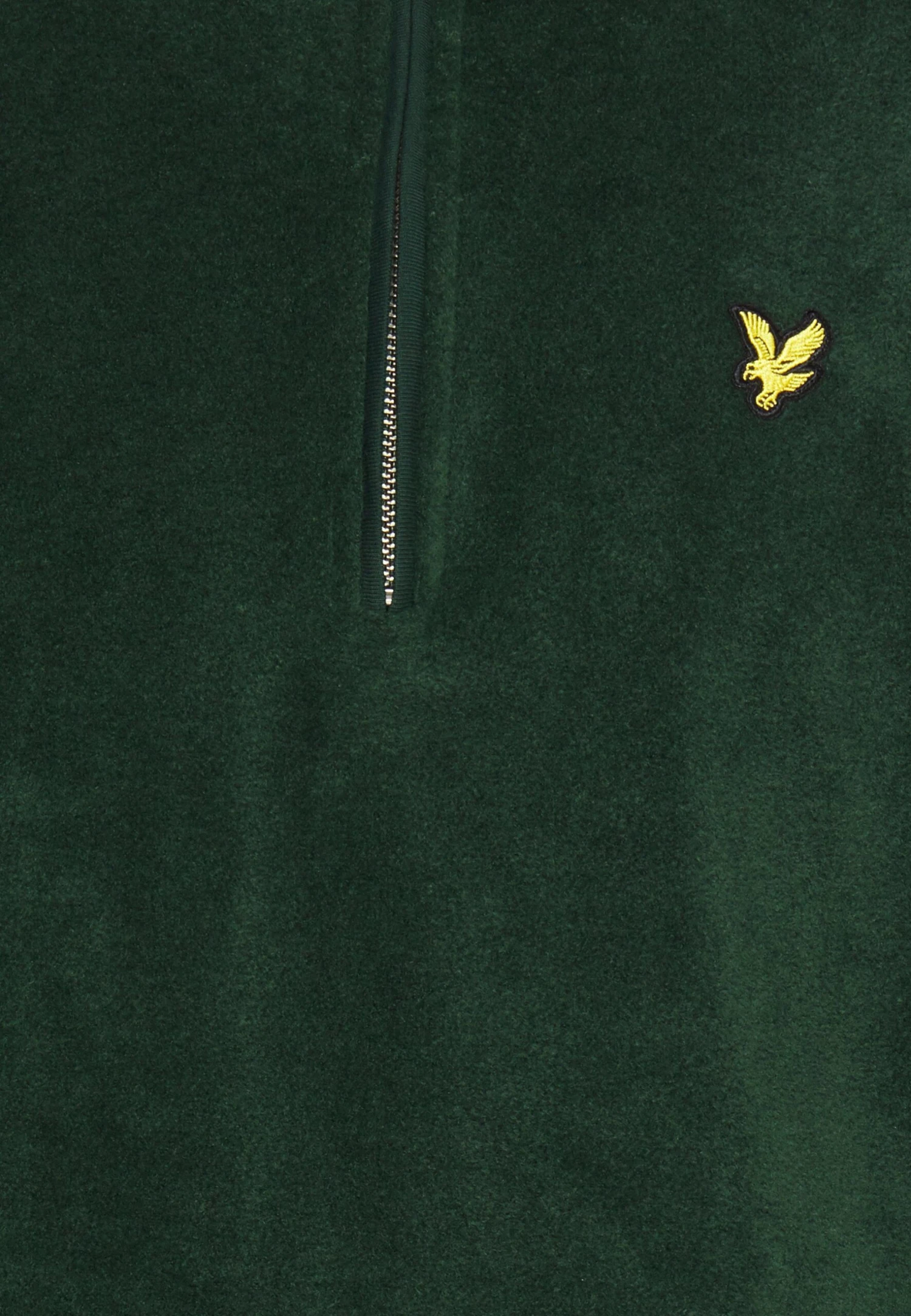 Lyle & Scott Quarter Zip - Fleece Trui - Dark Green 5 Lyle & Scott Quarter Zip - Fleece Trui - Dark Green - Afbeelding 5