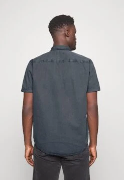 Pier One Overhemd - Blue-Grey -Mode Kleding Winkel de6eac676ffe49579f368c1daedeaca4