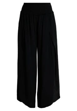Seafolly Beach Basics Shirred Waist Wrap Pant - Strandaccessoire - Black -Mode Kleding Winkel e278d982e8814782a9cf63b80fef8fbb