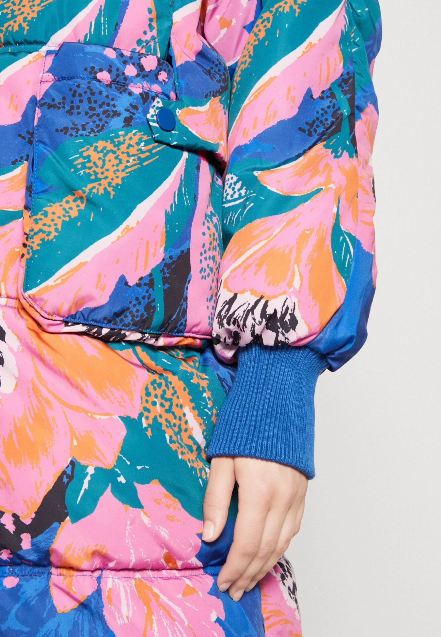 Yassimilly Padded Coat - Winterjas - Blue Iolite/Milana 6 Yassimilly Padded Coat - Winterjas - Blue Iolite/Milana - Afbeelding 6