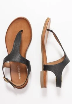 Anna Field Leather - Teensandalen - Black 10 Anna Field Leather - Teensandalen - Black -Mode Kleding Winkel e34045ce02684ea69c0d0afe49379cdd