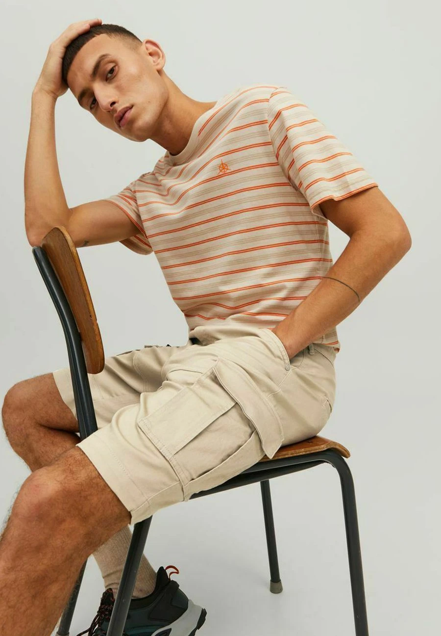 Jack & Jones Unifarbene Dex Mit Cargotaschen - Shorts - Oxford Tan 6 Jack & Jones Unifarbene Dex Mit Cargotaschen - Shorts - Oxford Tan - Afbeelding 6