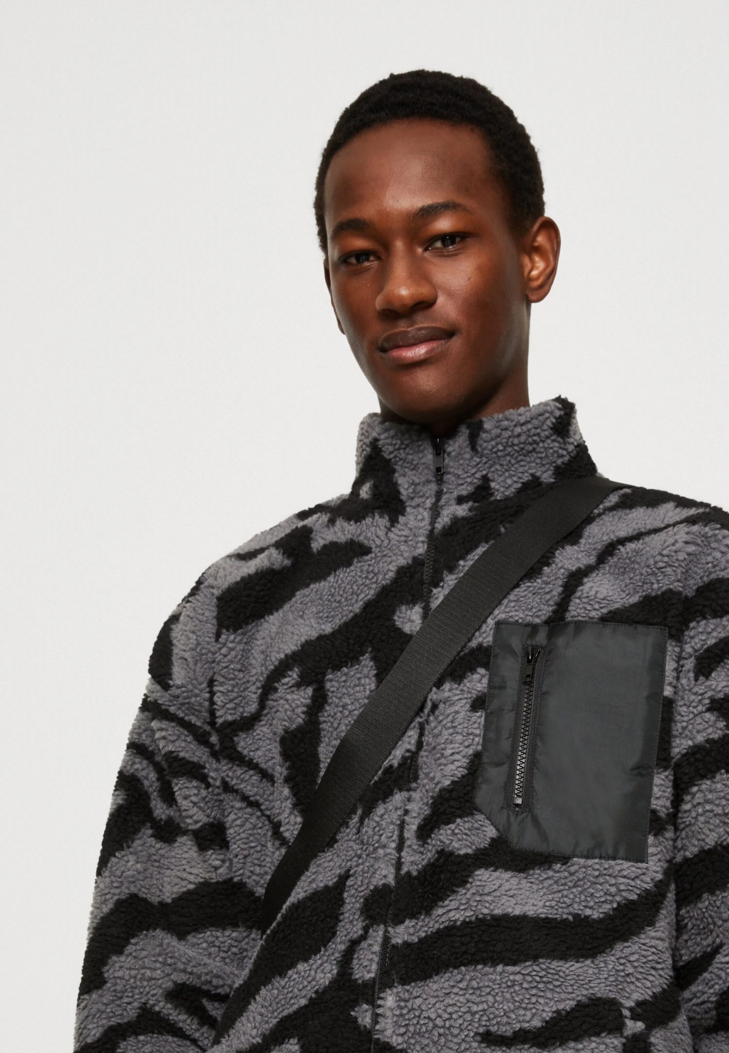 YOURTURN Unisex - Fleecejas - Grey 4 YOURTURN Unisex - Fleecejas - Grey - Afbeelding 4