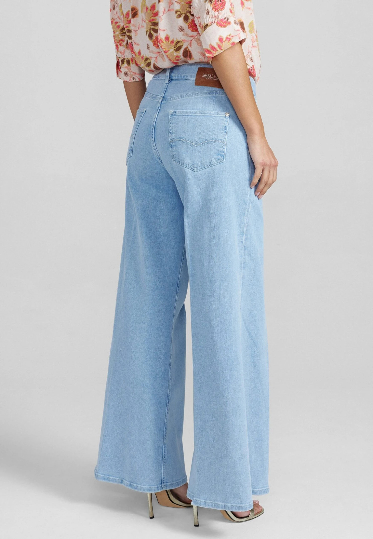 Mos Mosh Hailee Boyd - Bootcut Jeans - Light Blue 3 Mos Mosh Hailee Boyd - Bootcut Jeans - Light Blue - Afbeelding 3