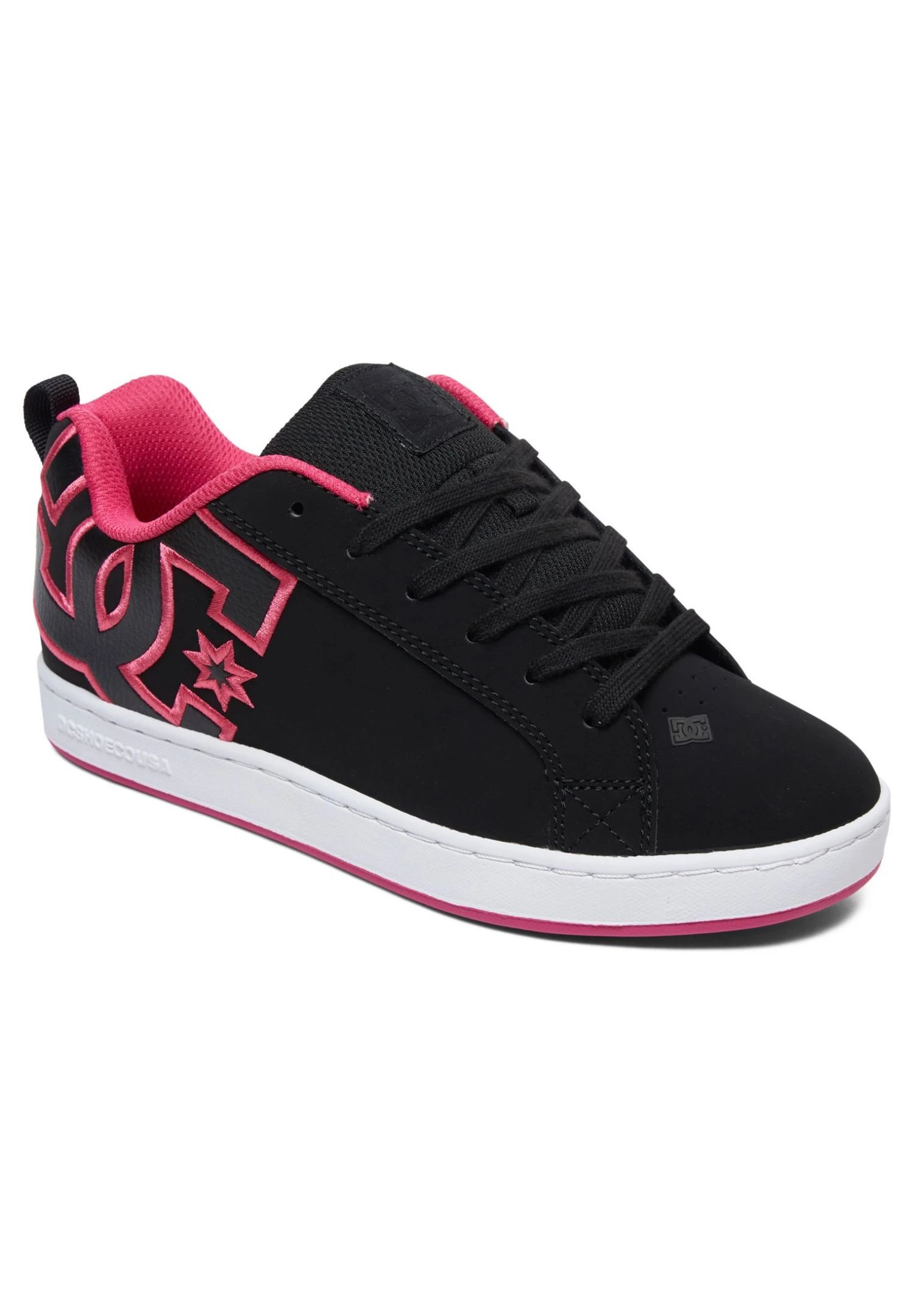 DC SHOES Court Graffik - Sneakers Laag - Black/Pink Stencil 2 DC SHOES Court Graffik - Sneakers Laag - Black/Pink Stencil - Afbeelding 2