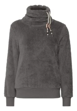 OXMO Oxanniki - Fleece Trui - Grey 11 OXMO Oxanniki - Fleece Trui - Grey -Mode Kleding Winkel e80ea954e5da45d3a98dcb902f528315