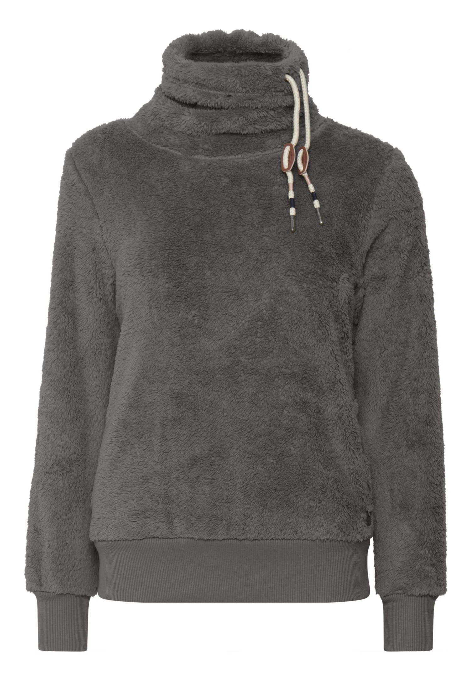 OXMO Oxanniki - Fleece Trui - Grey 6 OXMO Oxanniki - Fleece Trui - Grey - Afbeelding 6