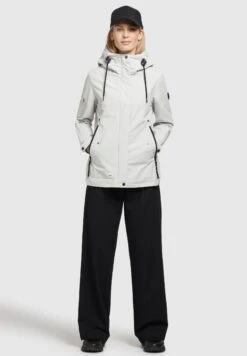 Khujo Kaya - Outdoorjas - Hellgrau -Mode Kleding Winkel e81a73f6af4d4945abacaa289acbe9c7