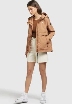 Khujo Zahira3 - Lichte Jas - Toffee -Mode Kleding Winkel e83084f2fa964f0788433bcb6ae1ccd1