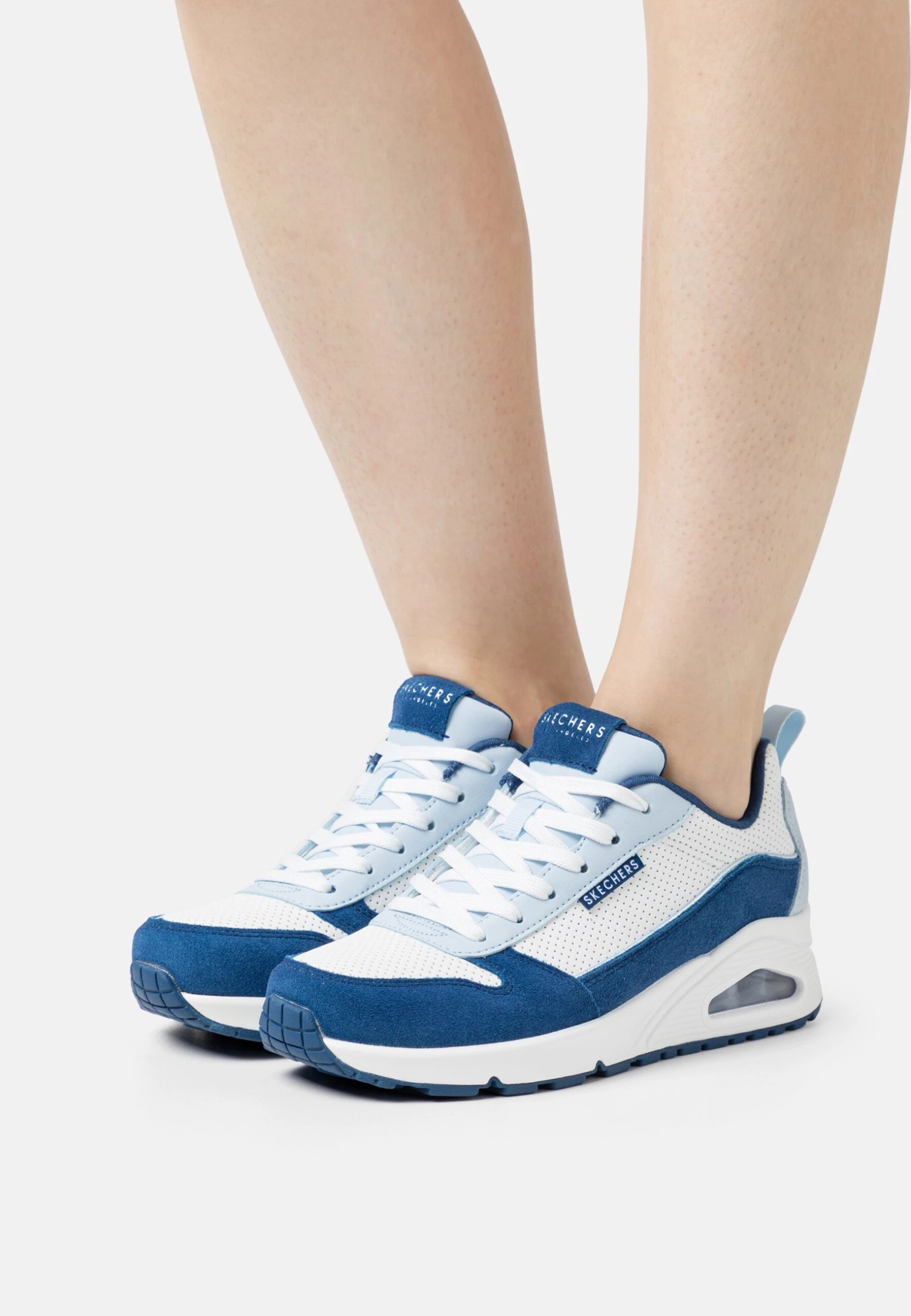 Uno - Sneakers Laag - Blue/White 1 Uno - Sneakers Laag - Blue/White